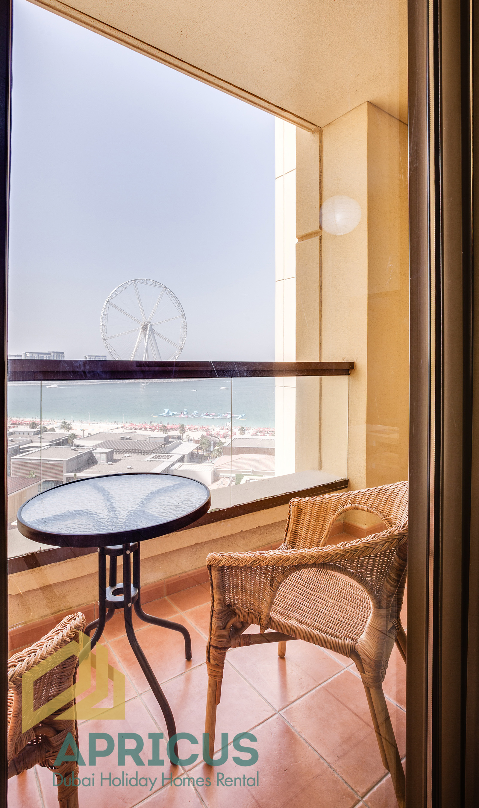 1BD with Sea View in Rimal JBR near the beach