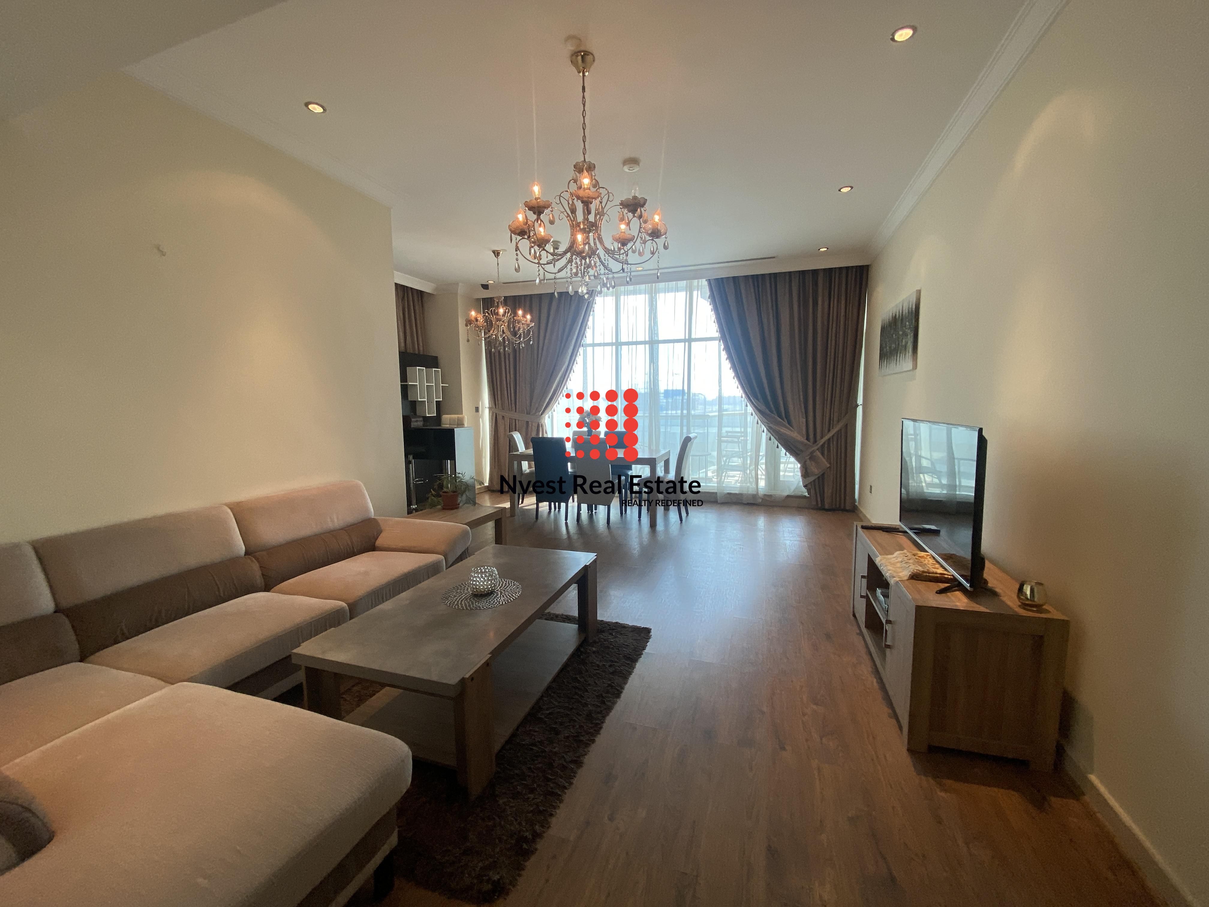 Fully Furnished 2 Bedroom-Huge Balcony-Trident Waterfront Dubai Marina