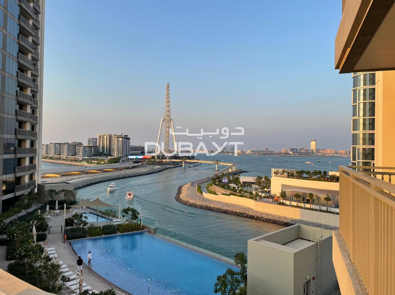 Dubai Eye View l  Luxurious with Big Balcony