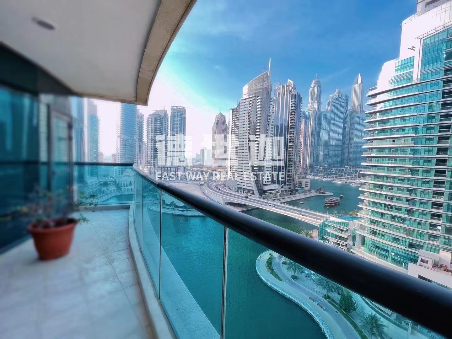 Full Marina View |Huge 3BEDROOM |FULLY FURNISHED