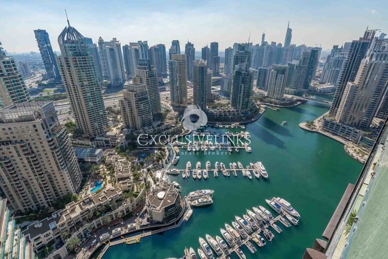 Furnished 1 bed | High Floor| Marina View| Vacant