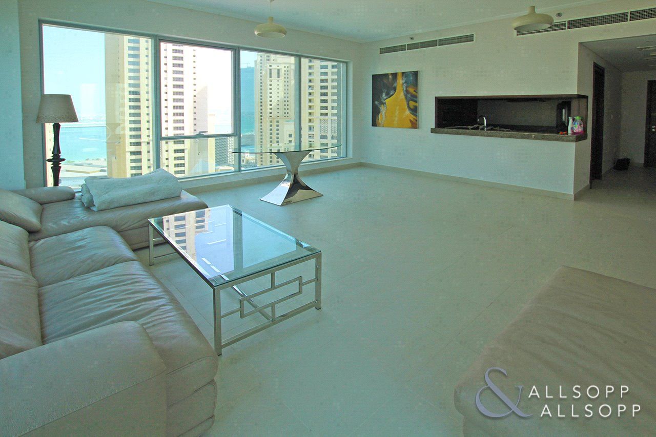 1BR | Part Furnished | Marina and Sea View