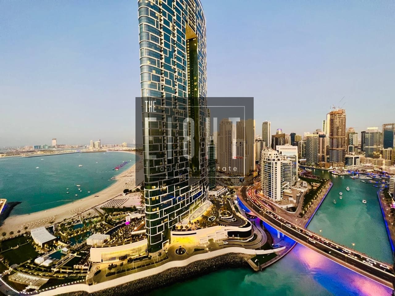 2 Br furnished Full Marina view and sea view