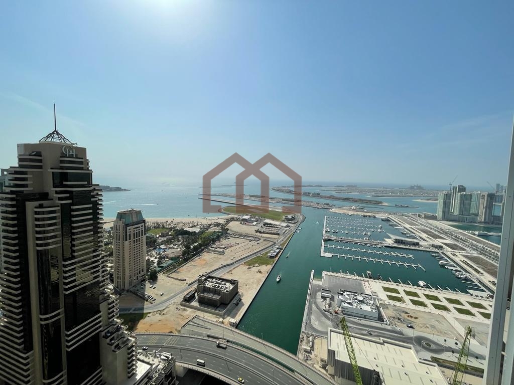 Higher Floor | Marina, Sea View | Two Balconies |