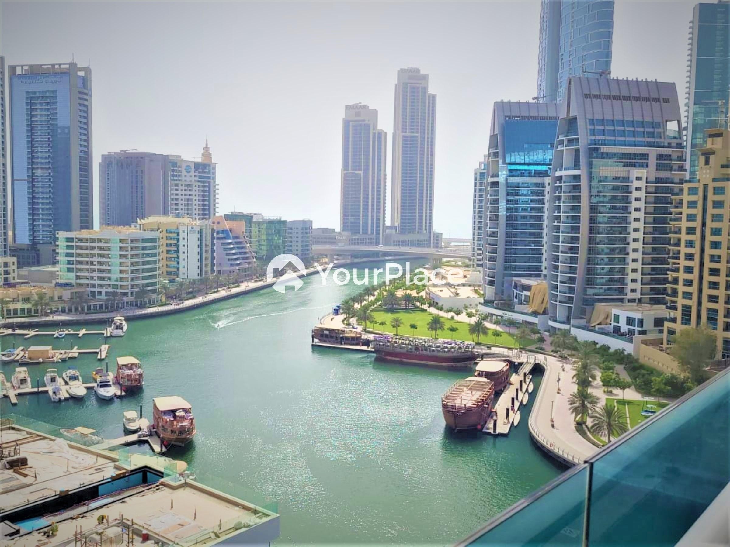 Exclusive | 6 chqs | Marina Canal View | Fully Furnished