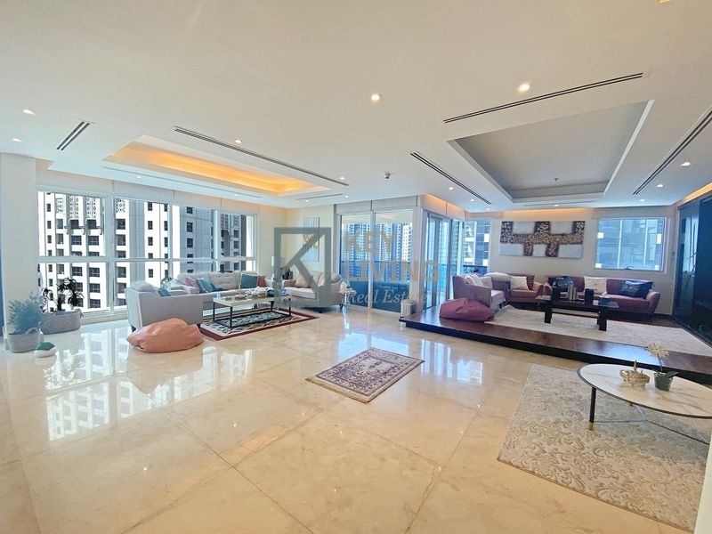 Elegant 3 BR Duplex | Marina View | Prime Location