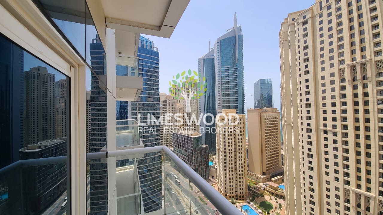 2BR + M | Open Kitchen  & Fantastic View of Marina