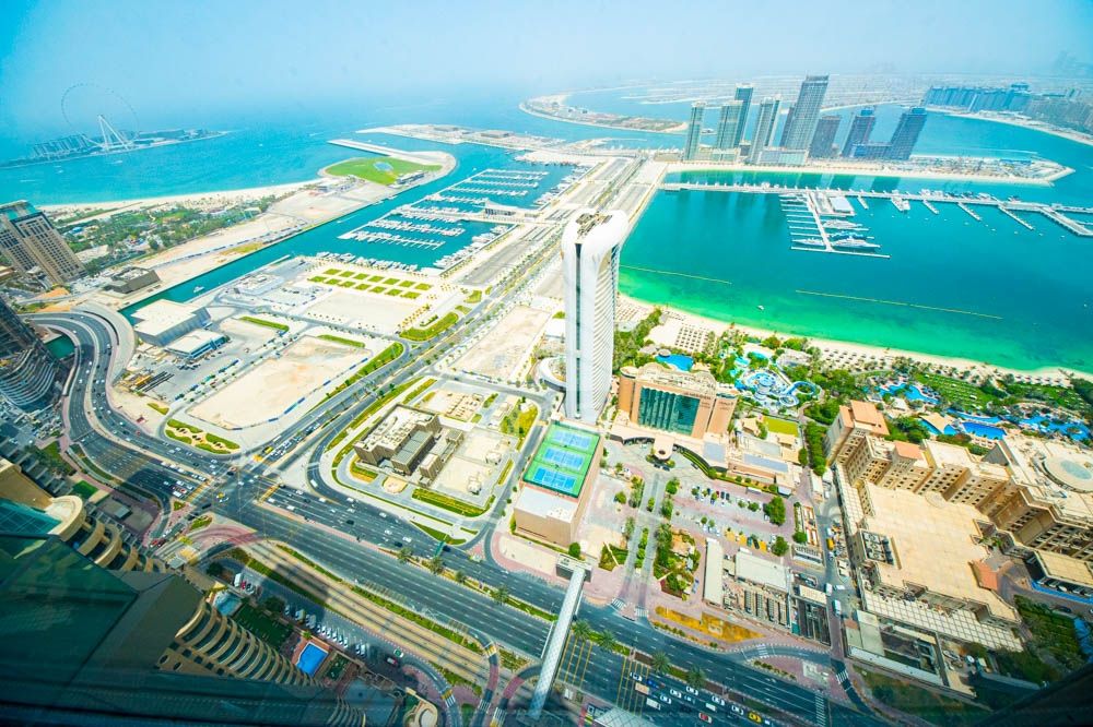 Full Sea & Palm View, 3-BR + Maid,  High Floor, Dubai Marina
