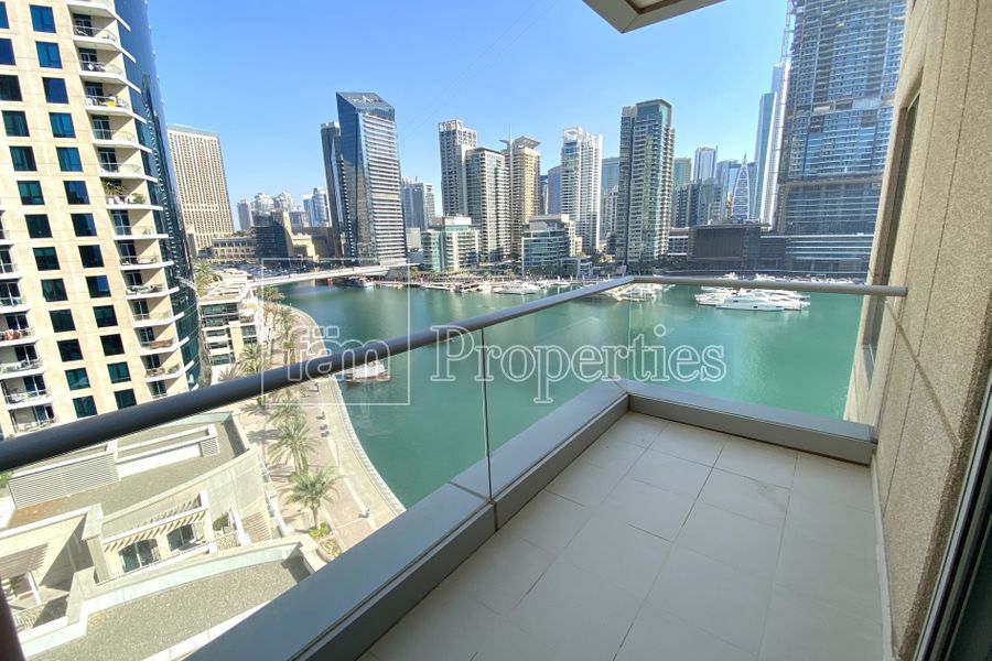 Unfurnished | Two bedroom | Full marina view