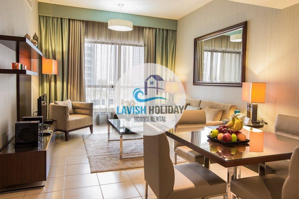 Dubai Marina Vacant Luxuries' Furnished 1 Bedroom Marina view | including bills | Yearly Contract