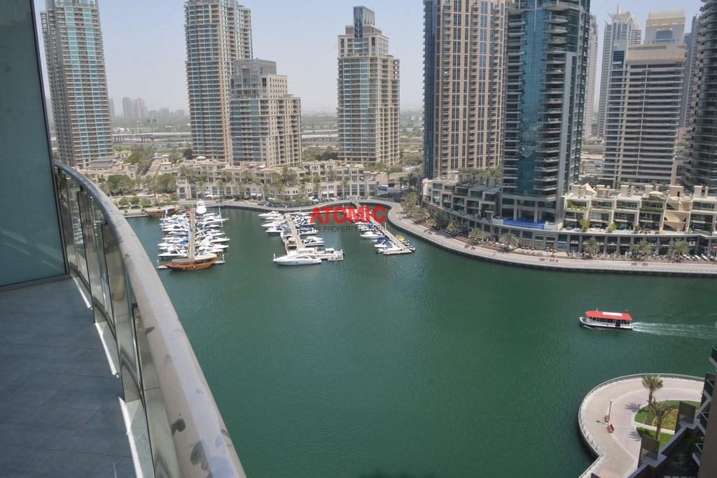 Furnished 2 Br with Maids | Full Marina view