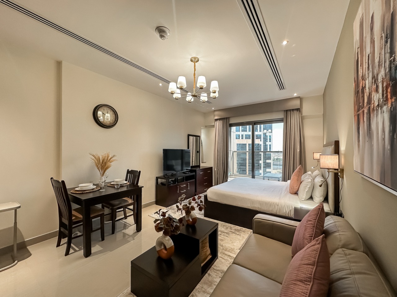 Brand new stylish studio, Elite Downtown, Dubai