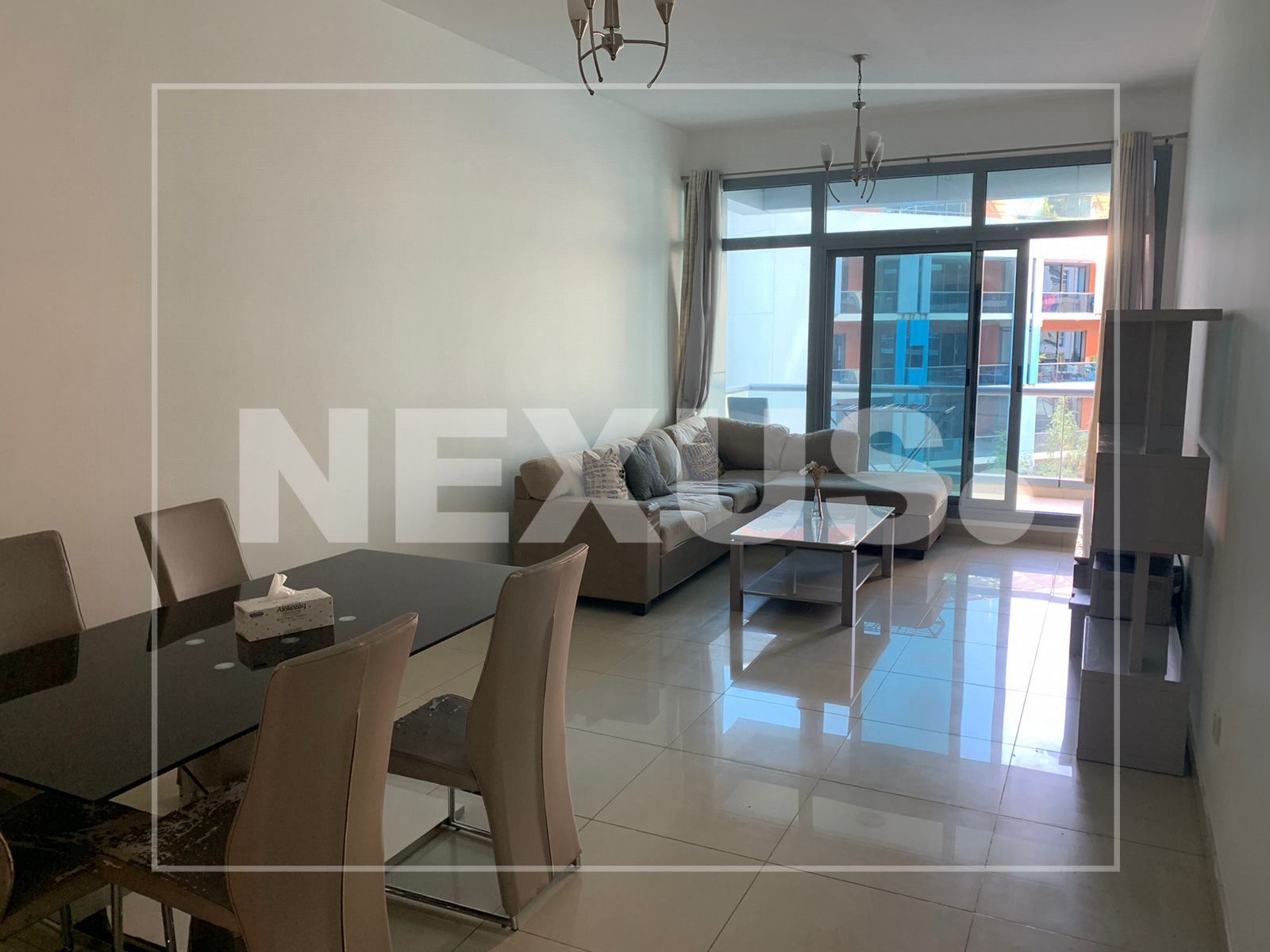 Near Metro | Furnished | Vacant | 2 Balconies