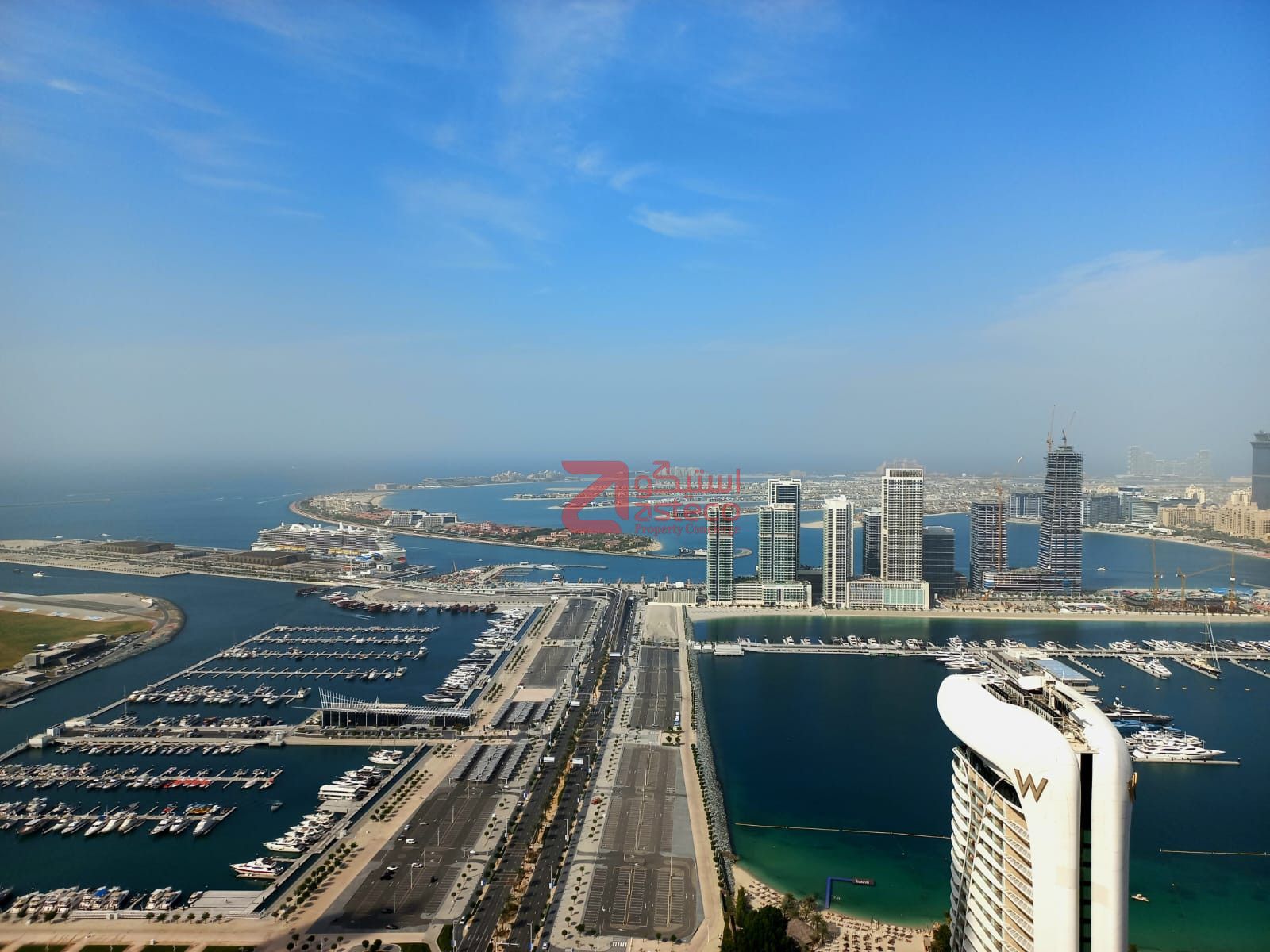Full sea and palm view | Vacant | Unfurnished