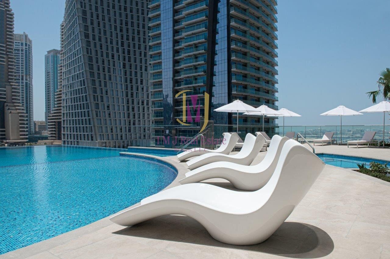 Available on Feb | Unfurnished 1 Br | Dubai Marina