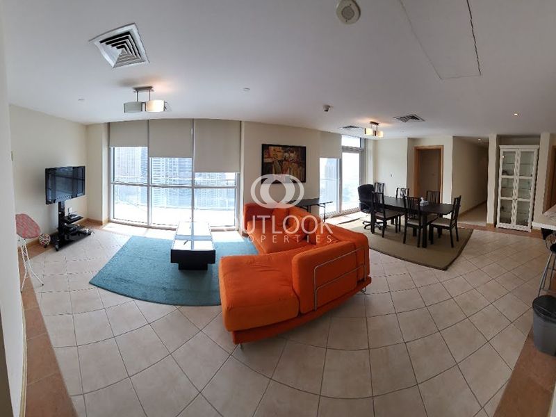 Fully Furnished| Palm & Marina View| High Floor