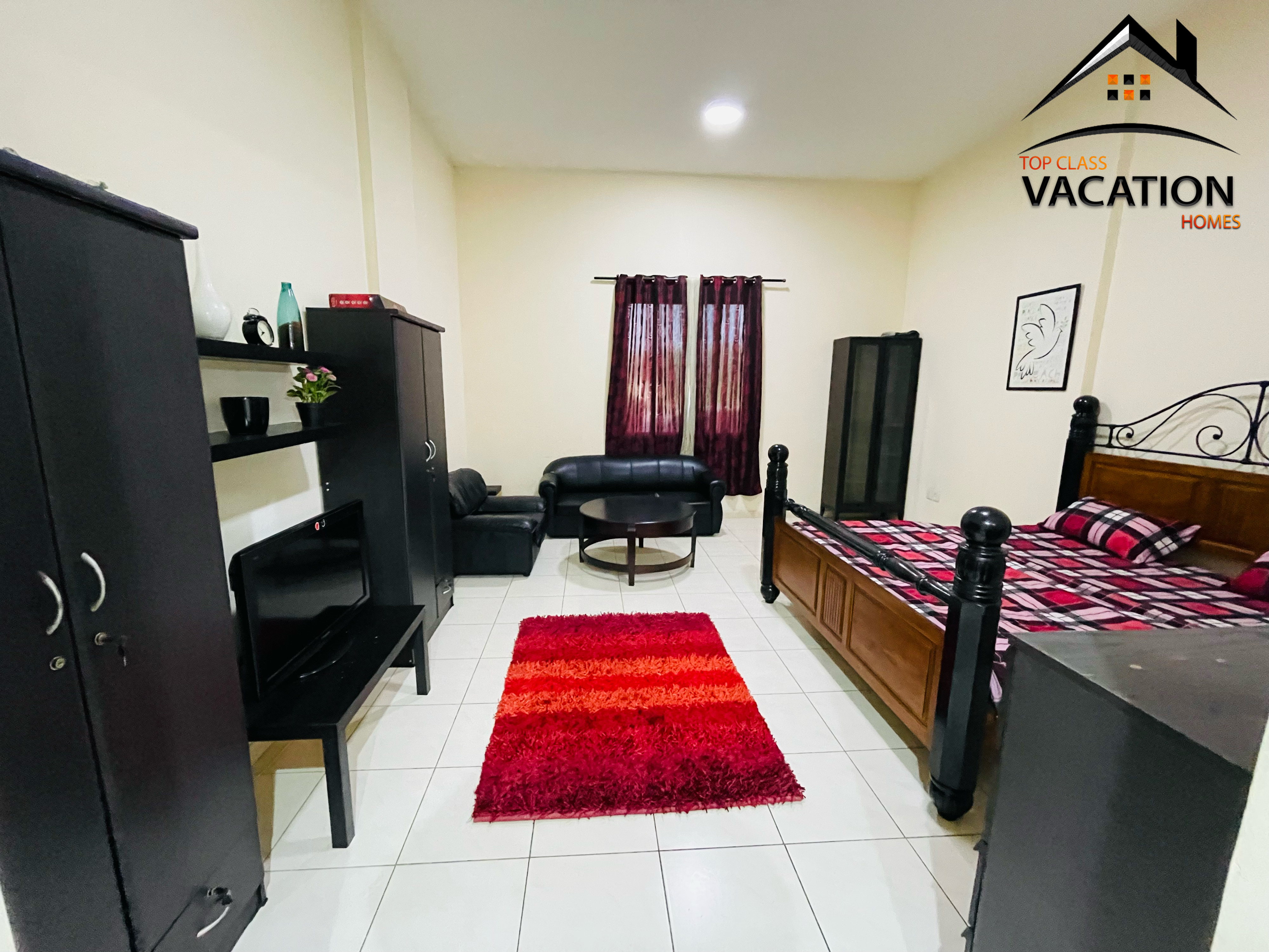 BEST FURNISHED STUDIO ONLY AT TOP CLASS VACATION HOMES.