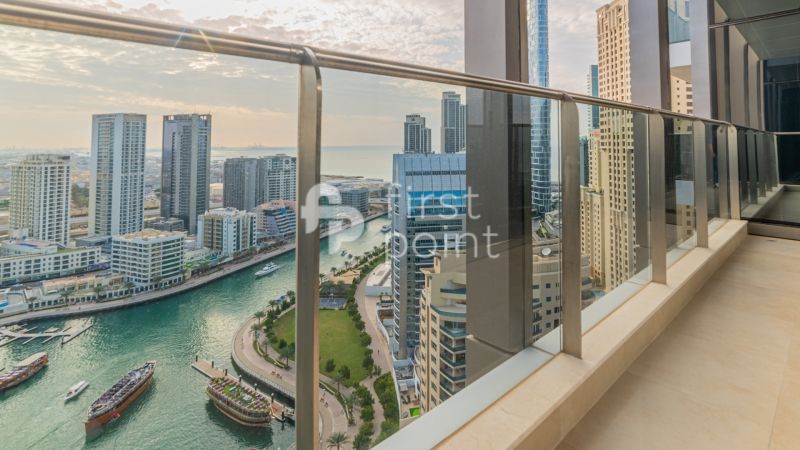 Marina View | Fully Upgraded | Vacant | High Floor