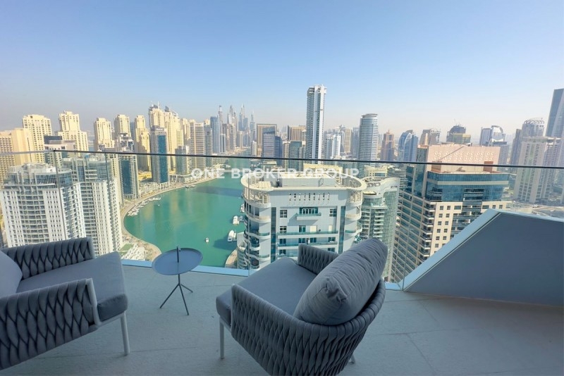 Fully Furnished | Premium Marina View | High Floor