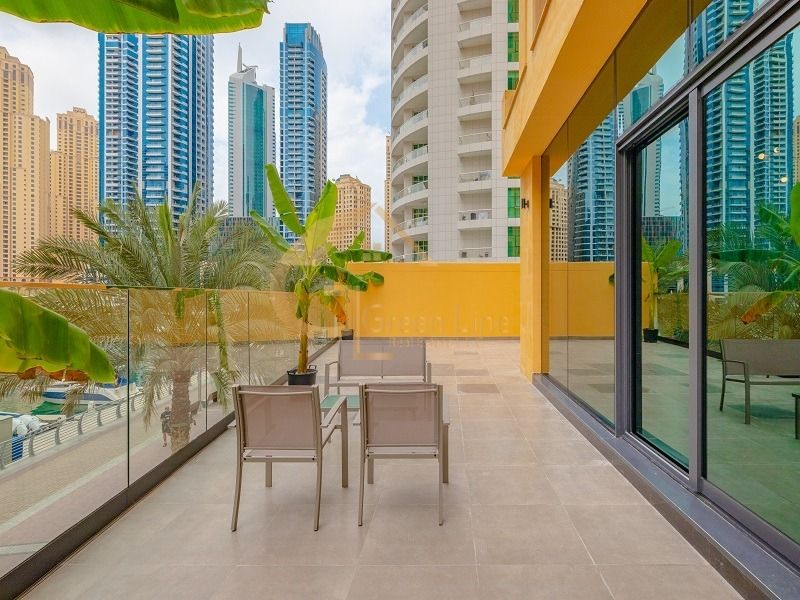 Luxury Villa Apartment for rent in Brand New Tower! Fully Furnished & Equipped! Astoning Views of Marina & JBR