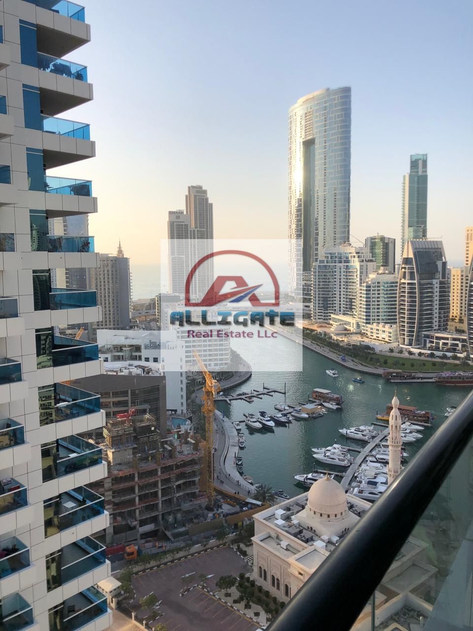 MH- 1.1M,NET TO OWNER ,BIG 2 BED FOR SALE IN DUBAI MARINA , ESCAN TOWER WITH VIEW Partial Marina & SZR