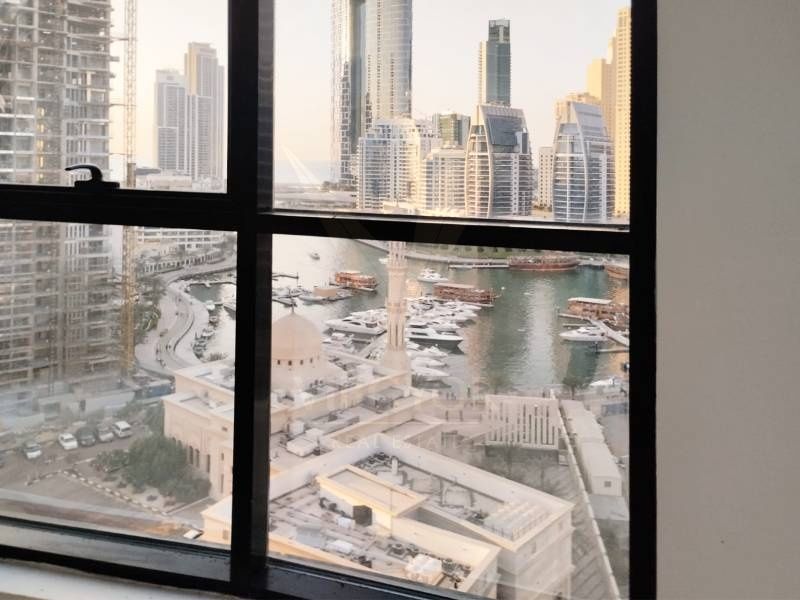 Marina View | Next to Metro | High Floor | 2BR