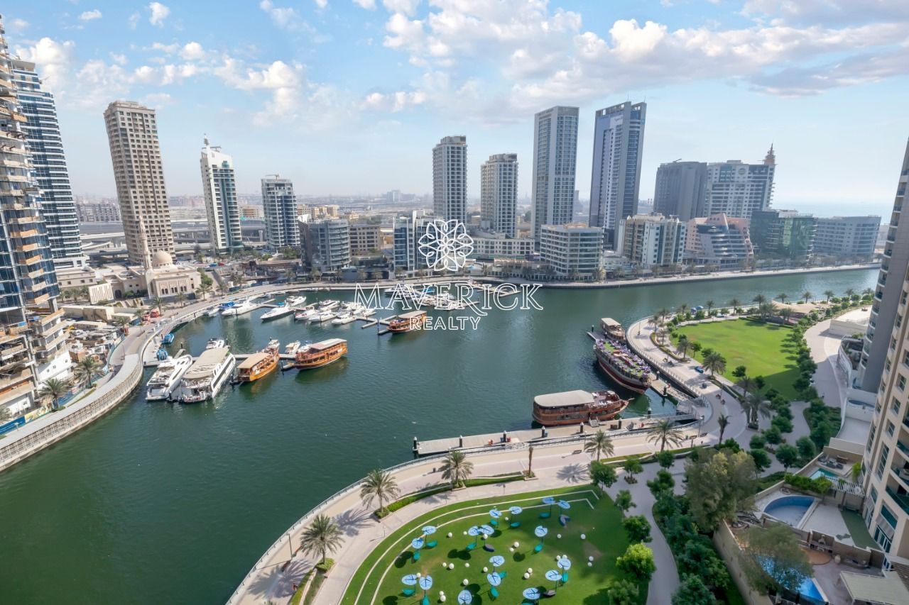 Modern + Spacious 1BR | Unfurnished | Marina View