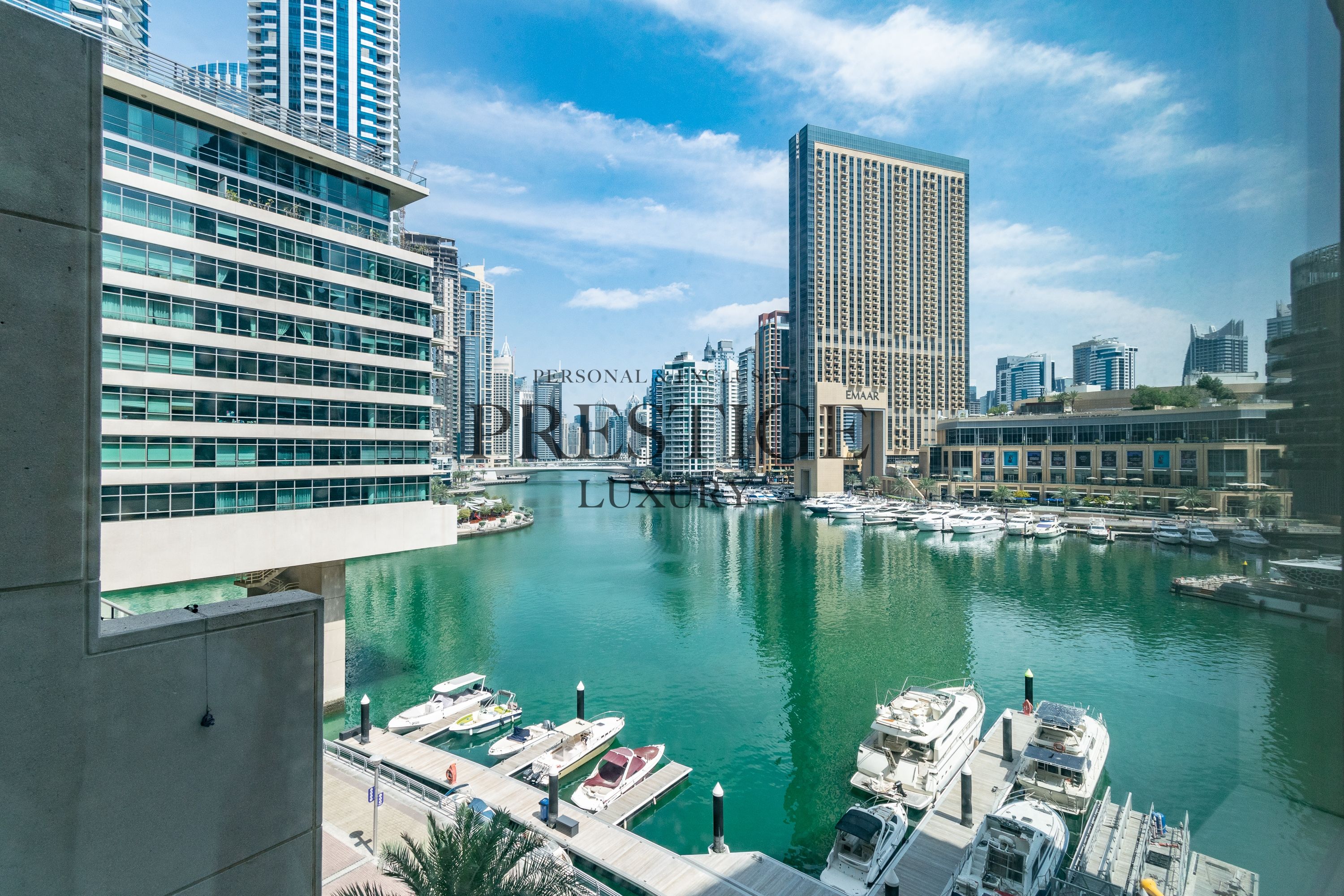 Unfurnished | Full Marina View | Chiller Free