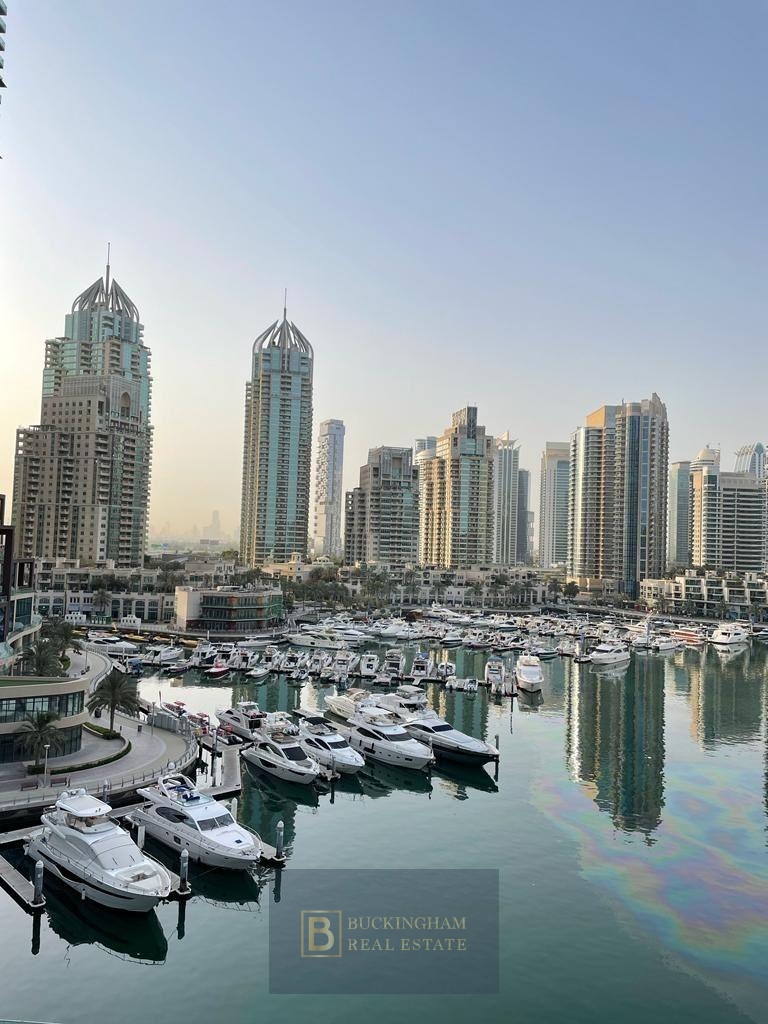 Full Marina View |  Semi Furnished| Available from 15th May