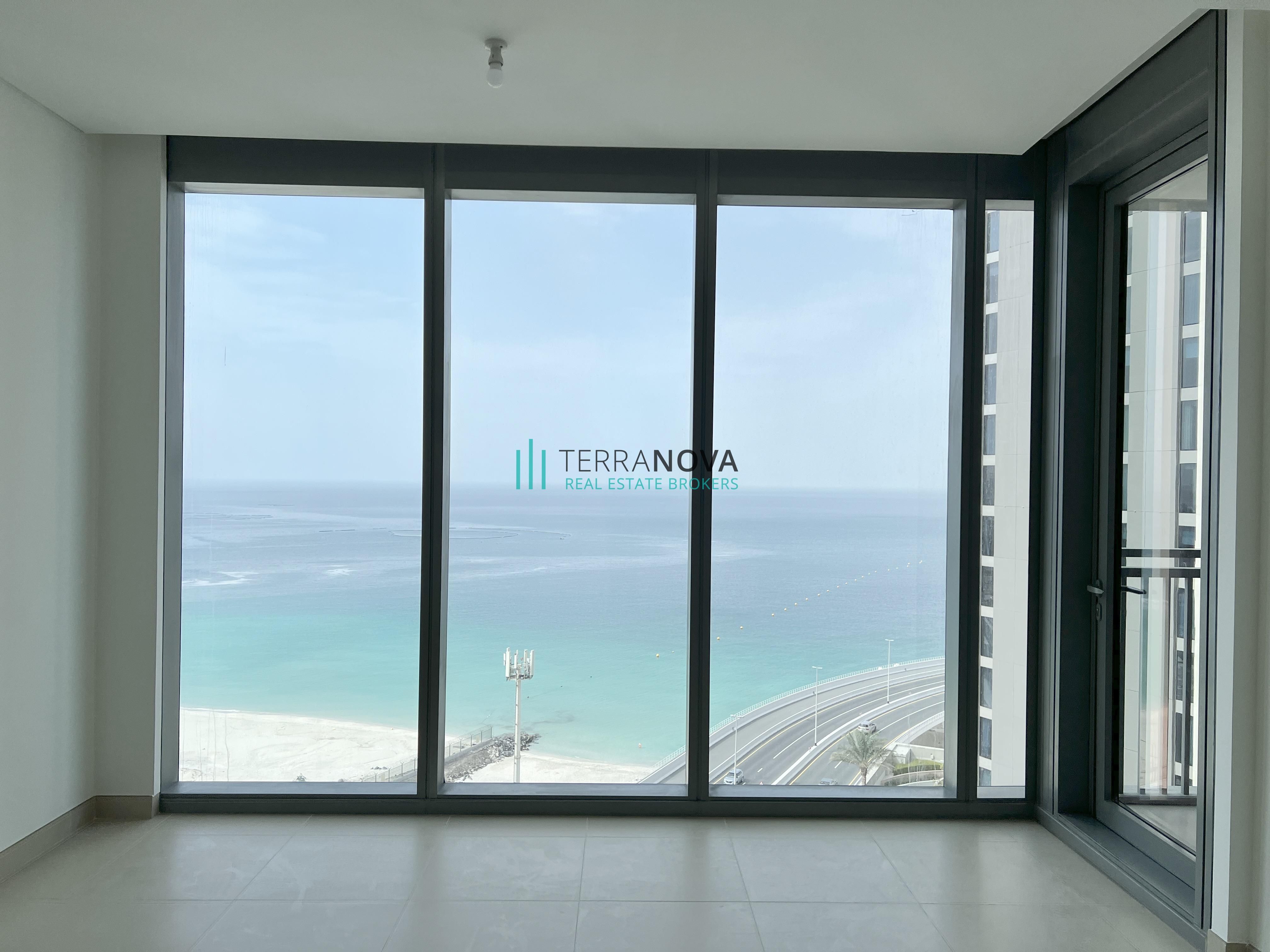 Amazing Full Sea View | 2BR on a Higher Floor