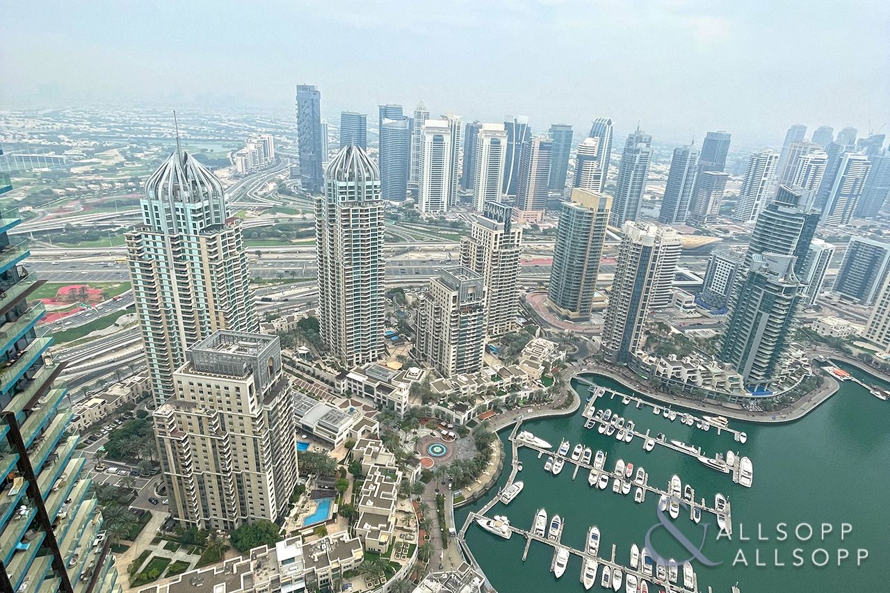 Marina & Skyline View | High Floor | 3 Bed + Maids