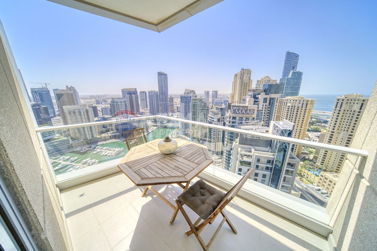 Vacant | Newly Furnished | Full Marina View