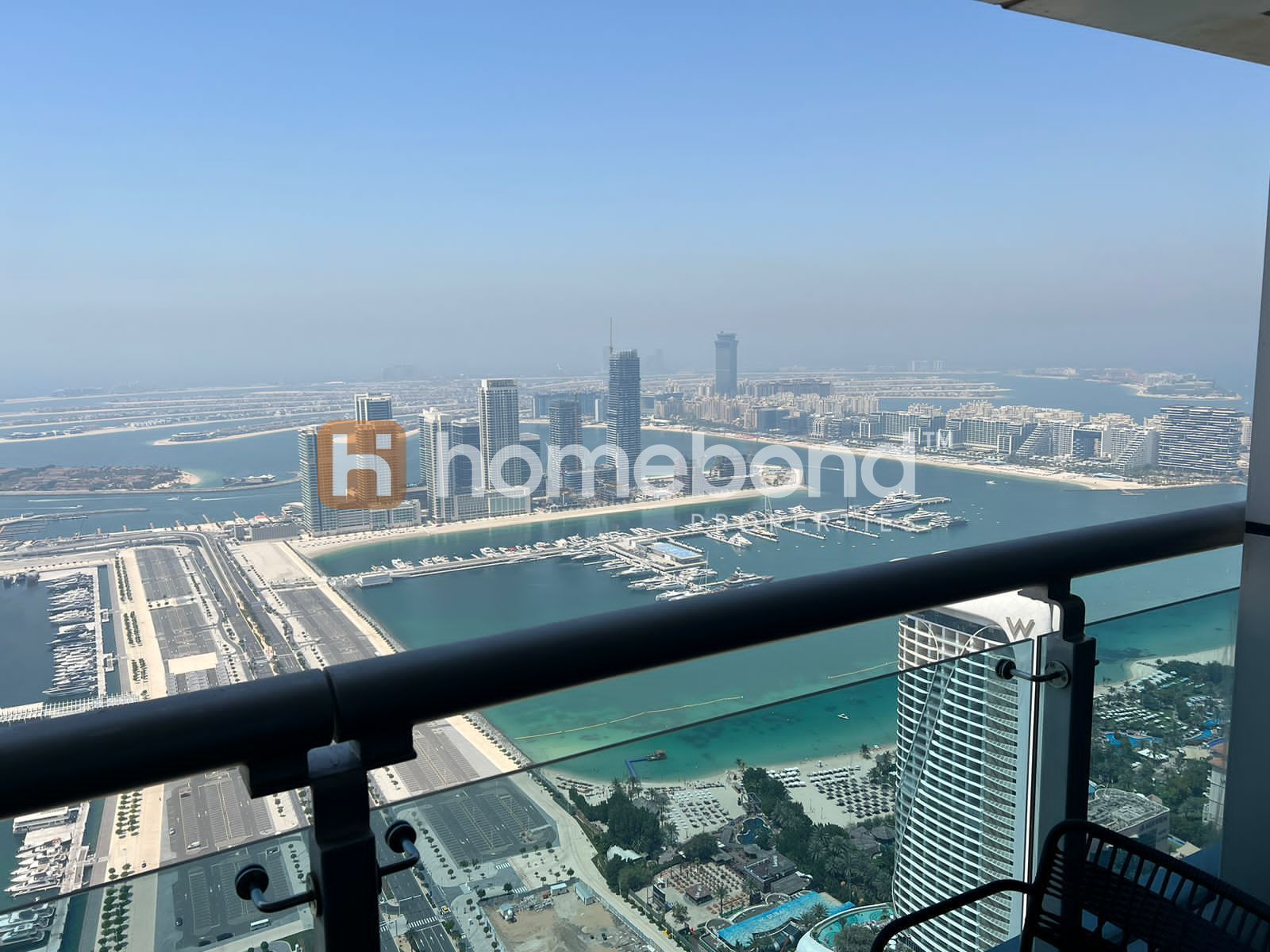 Furnished- High Floor - Sea View- Ready to Move-In