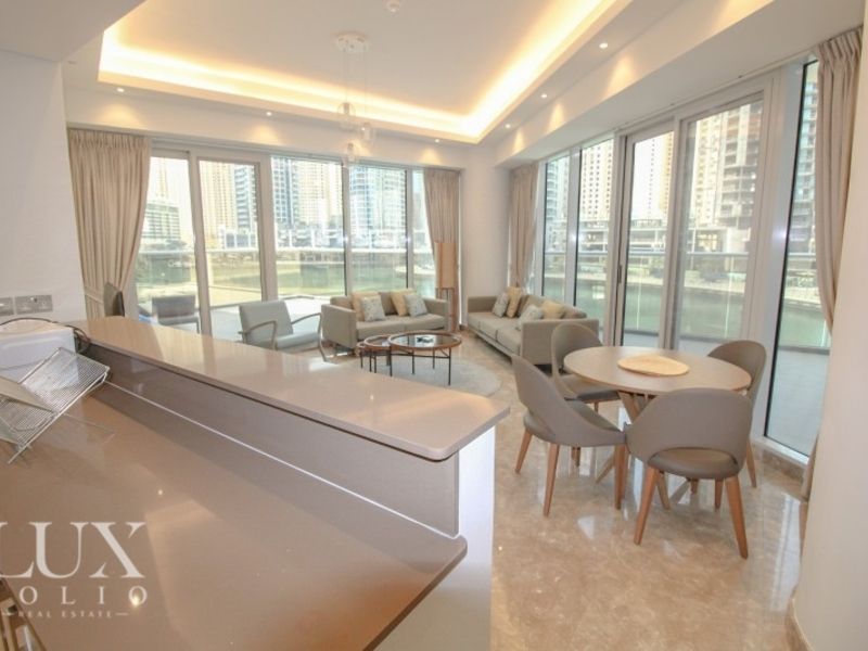 Marina View| 3 Balcony| Furnished|Good ROI