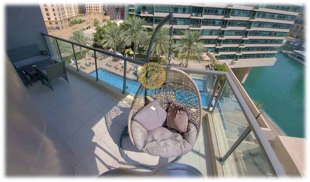 LUXURY 2 BED  | MARINA VIEW | FULLY FURNISHED