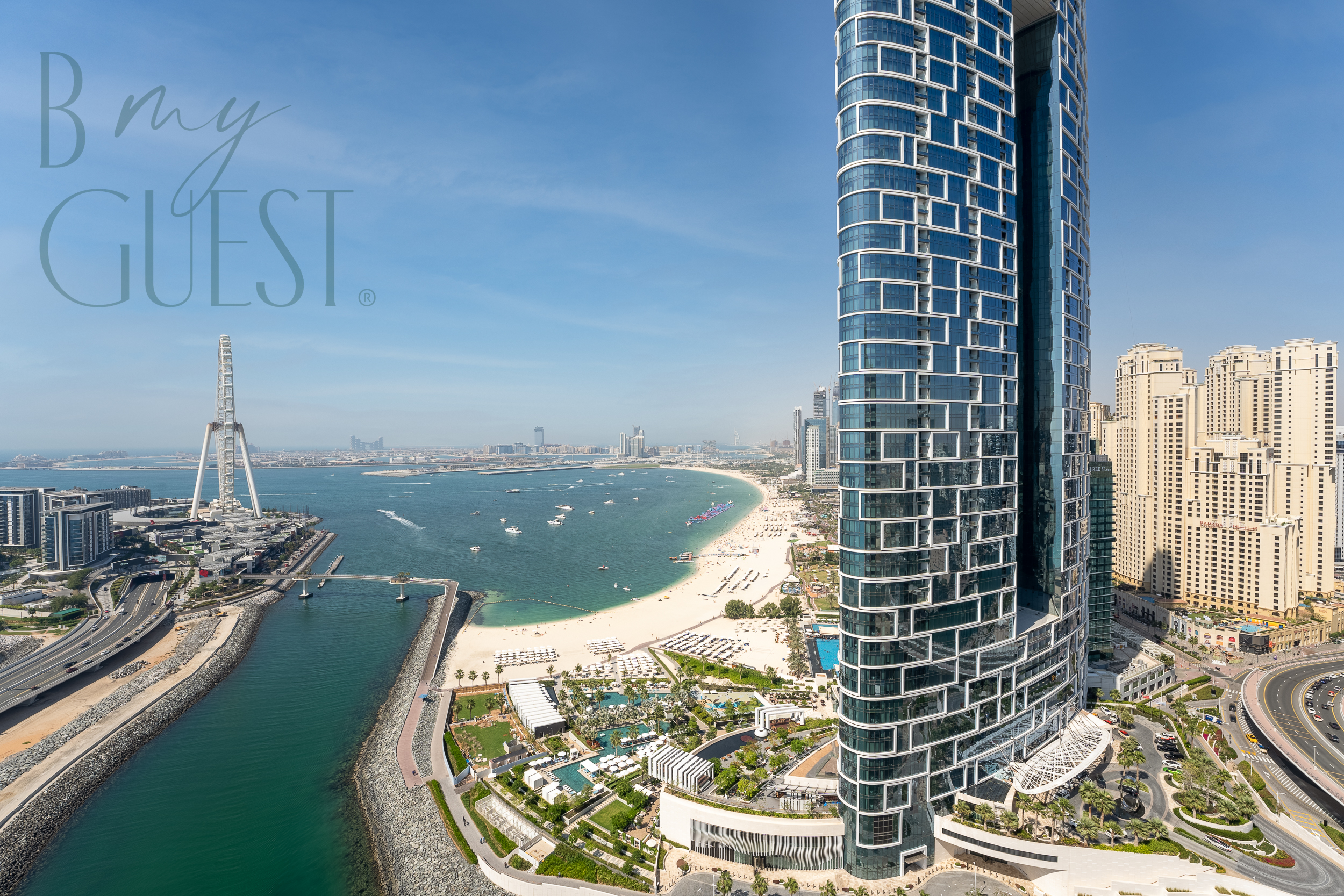 Breathtaking 1BR Apartment with Ain Dubai and Sea Views!