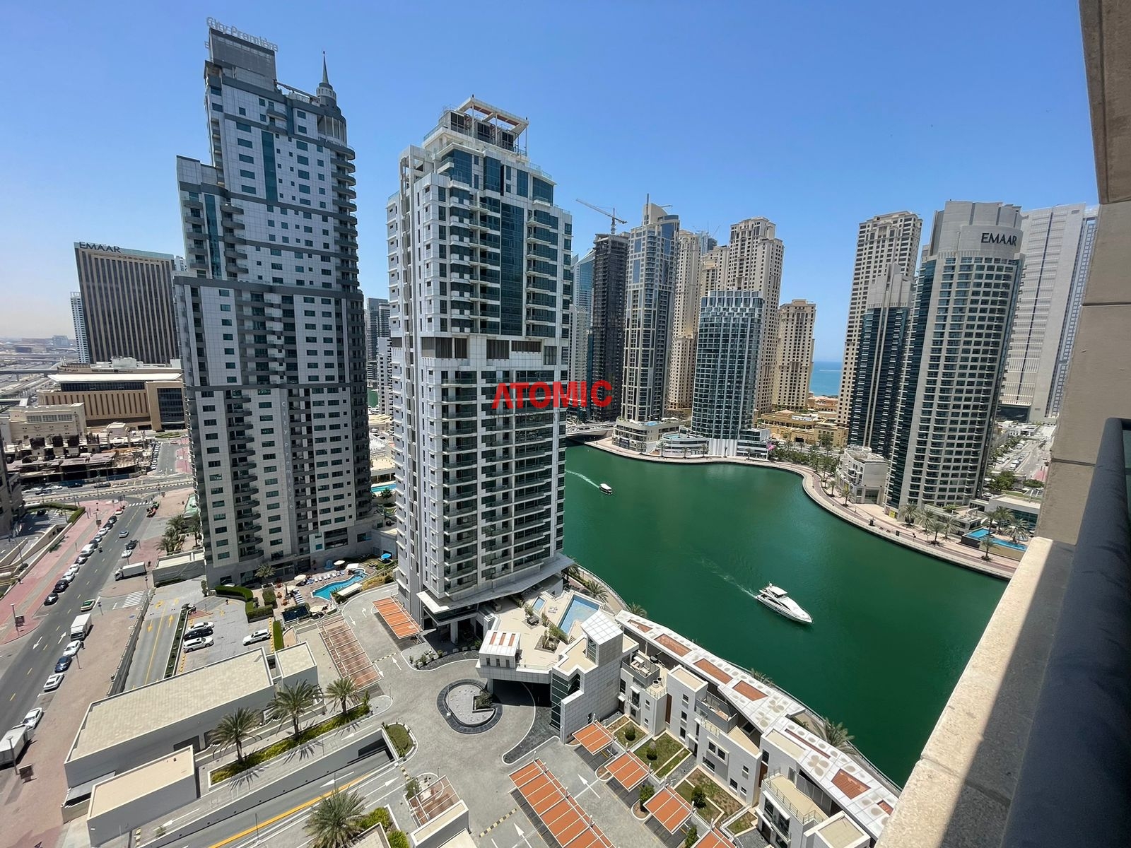 Higher floor chiller free Marina view 2 bedroom