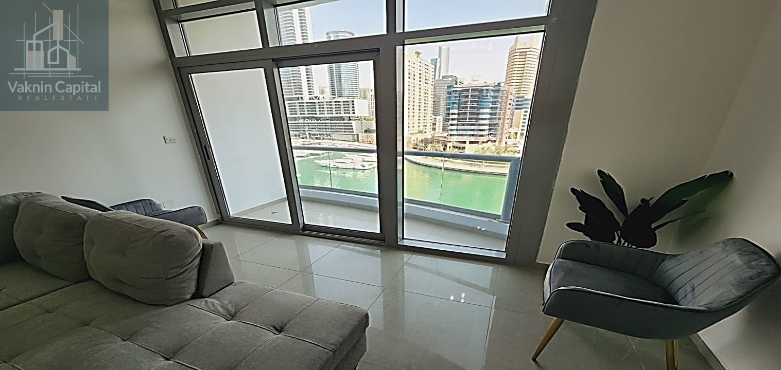 Luxurious Fully Furnished 2-Bedroom Apartment with Marina View at Marina Wharf 1