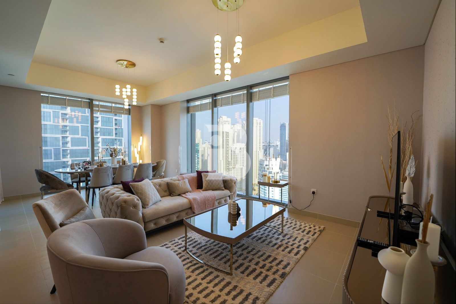 LUXURY INTERIOR | AIN and JBR VIEW | HIGH FLOOR