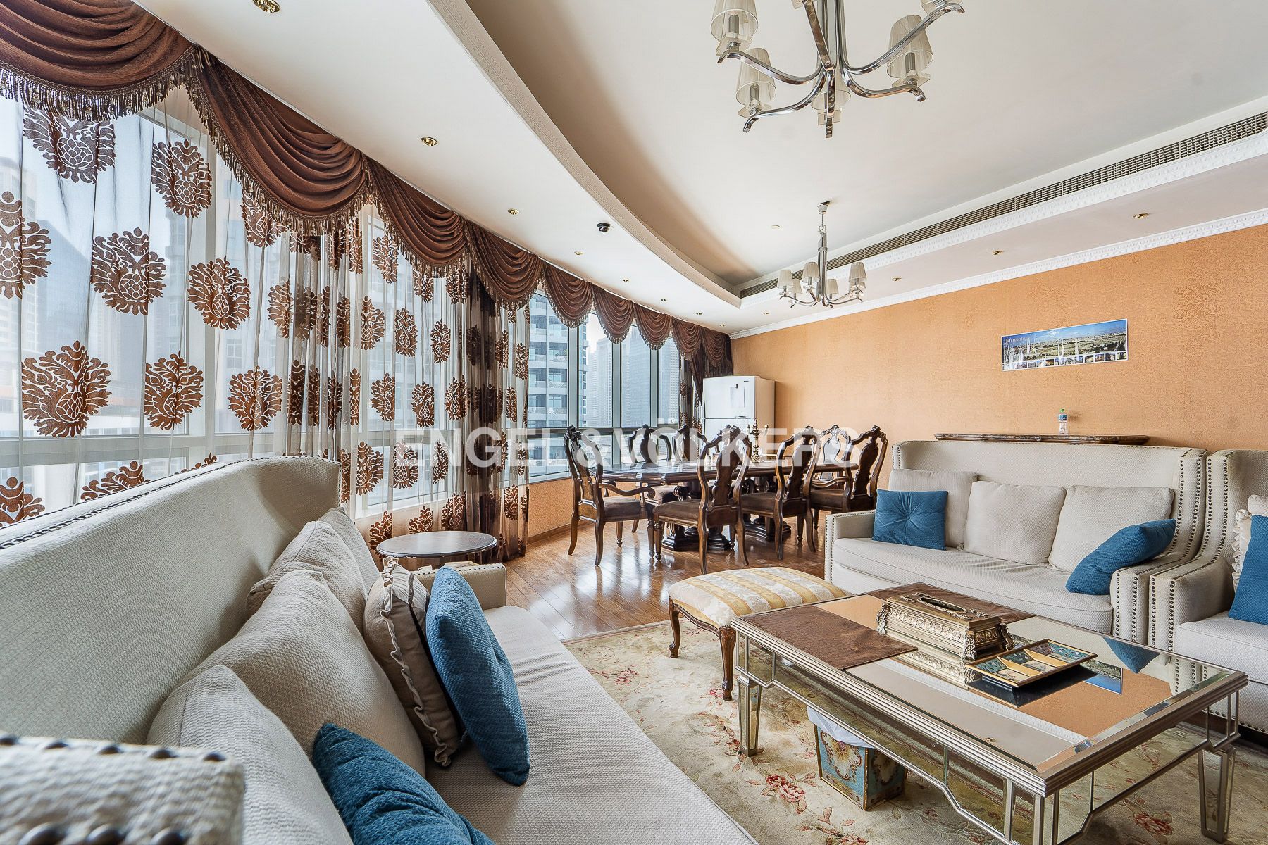 Upgraded & Furnished|Huge Balcony|Maids Room