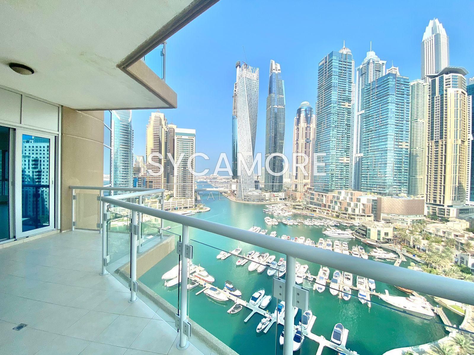 Full Marina View | 3 Bed + M | Chiller Free