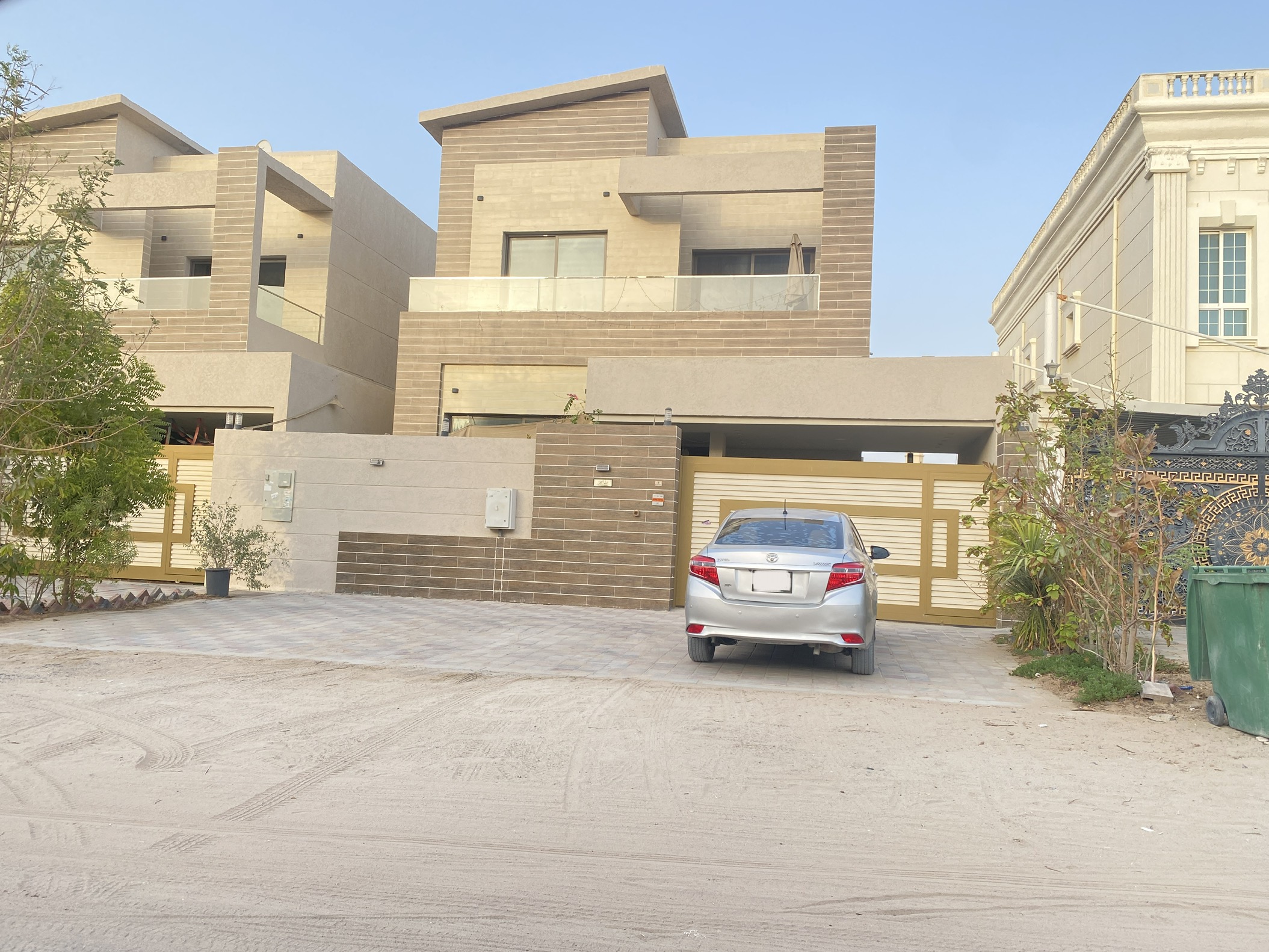 European design villa for rent in Ajman, Al Mowaihat area, near schools