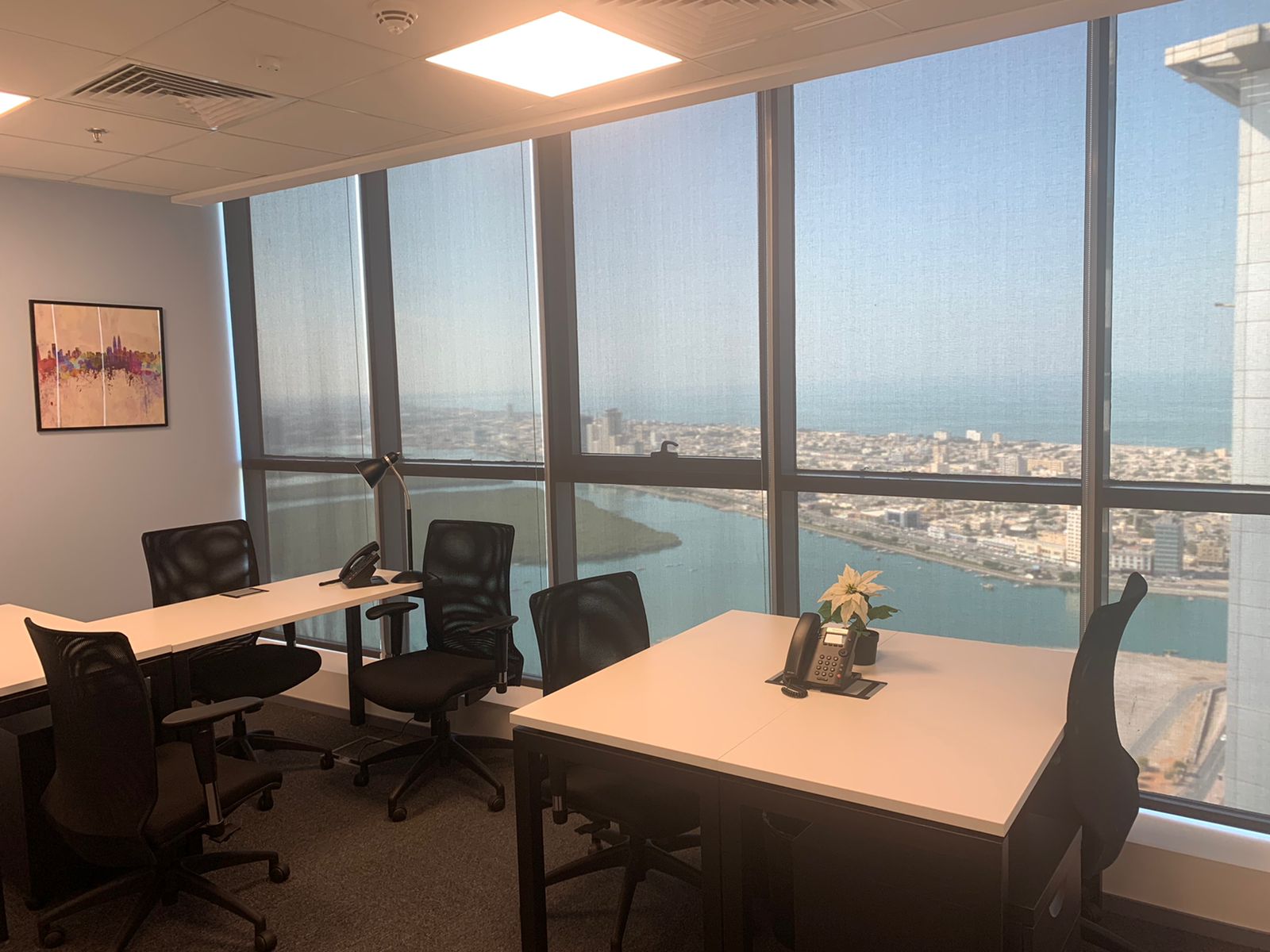 All-inclusive access to professional workspace for rent for 3 persons in RAS AL KHAIMAH, Julphar Tower RAK Sharjah