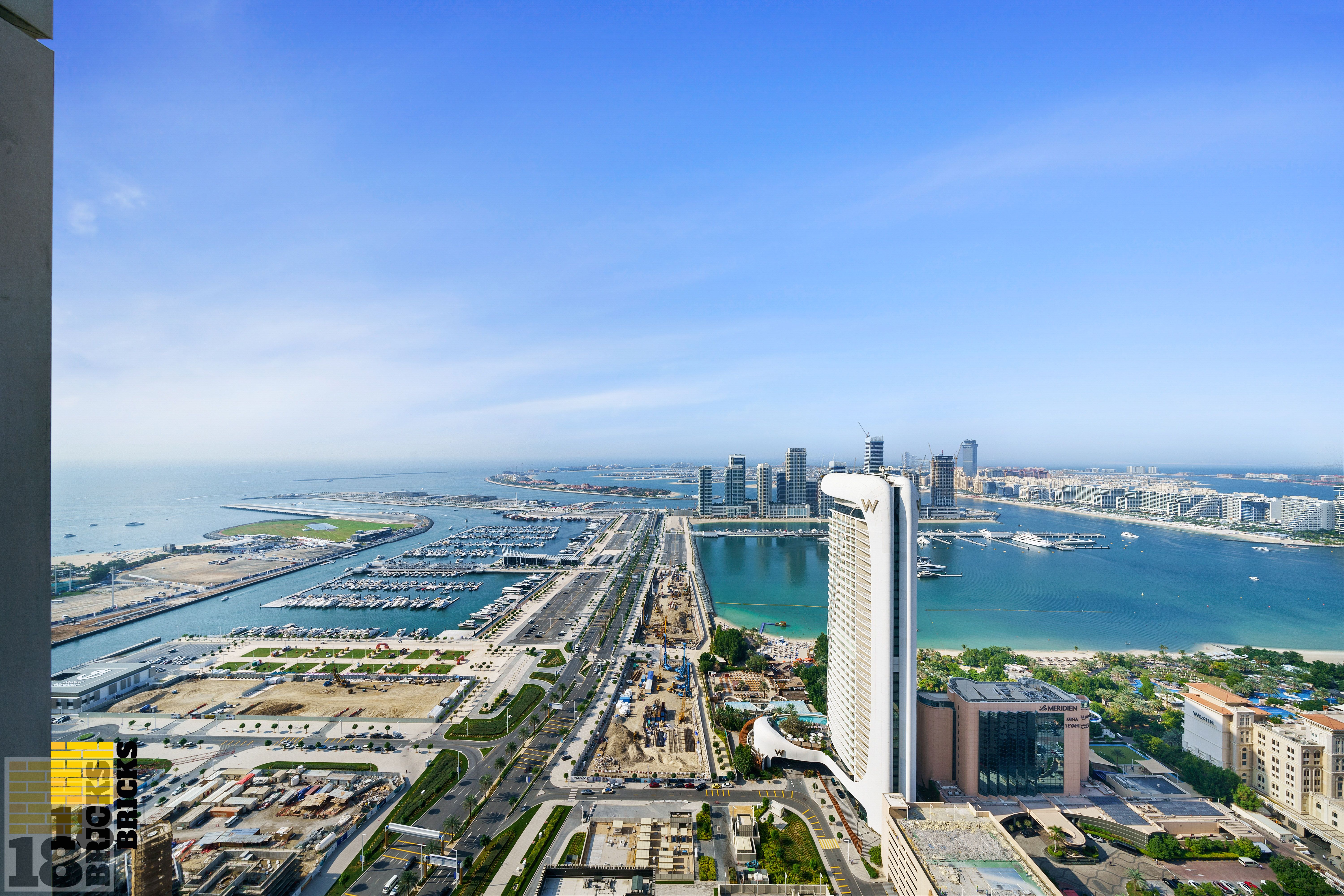 Lux 1Bedroom | Higher Floor | Sea & Palm Views|