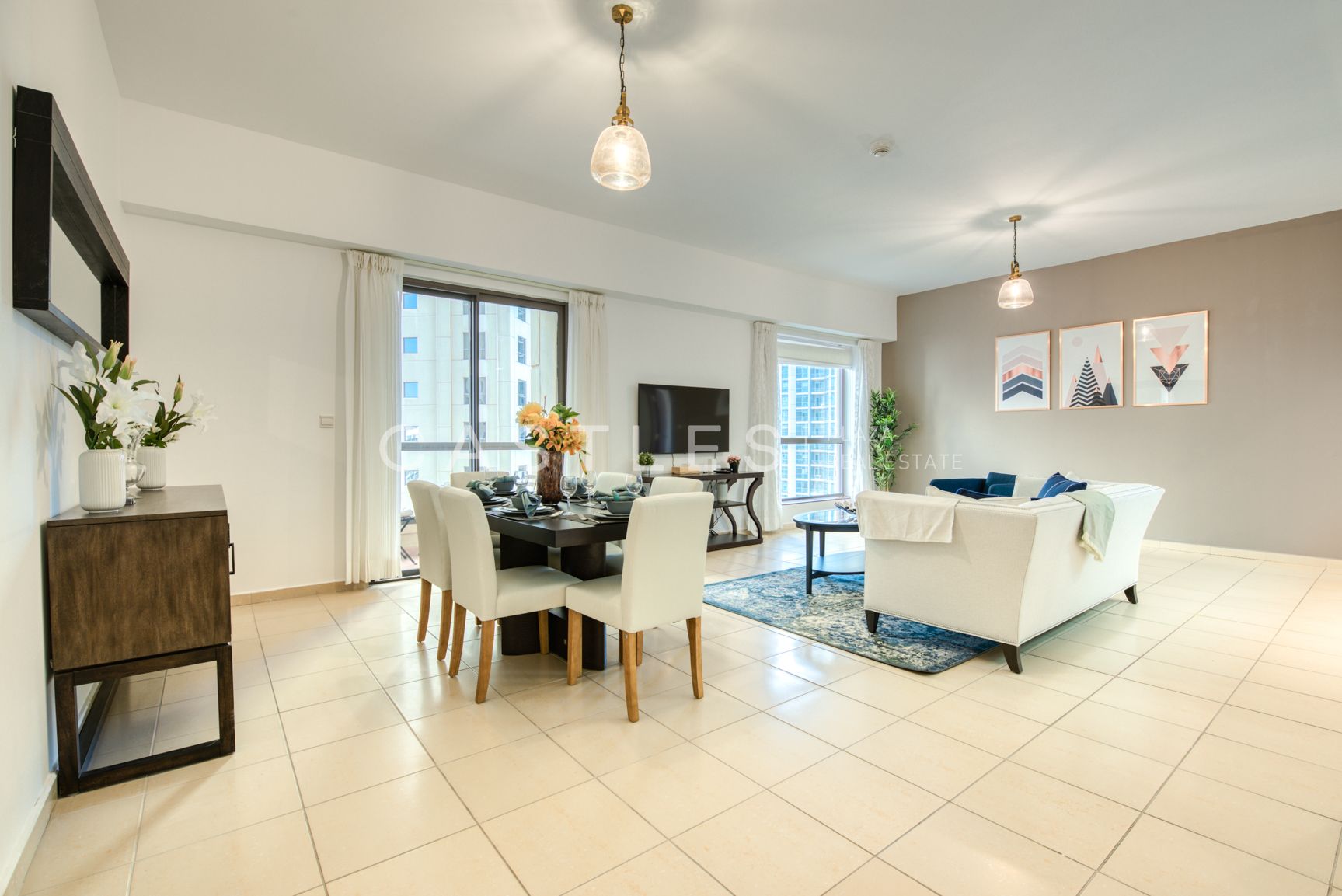 Upgraded | Fully furnished | Marina view