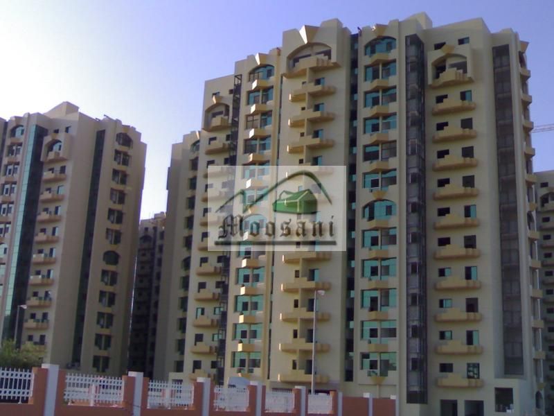 Al Rashidiya Towers: Spacious 1 Bedroom Hall with Balcony 1115 sqft For Sale