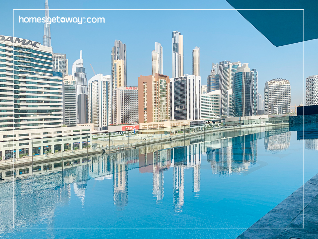 HomesGetaway - Cozy 1BR in Binghatti Canal Businessbay