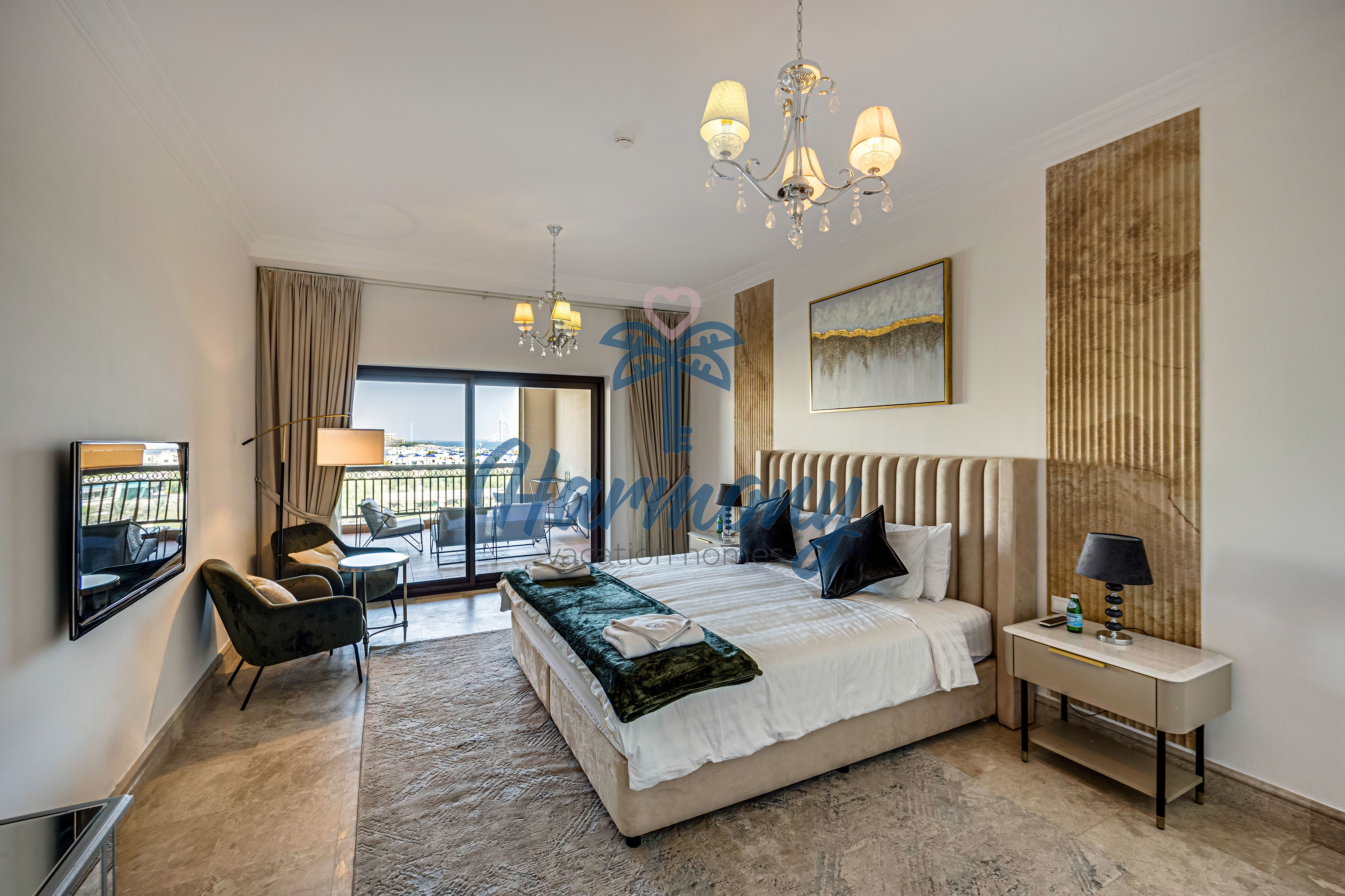 Elite Design 1BR | Fairmont | 5* Beach, 6 Pools, Gym, Hotel access