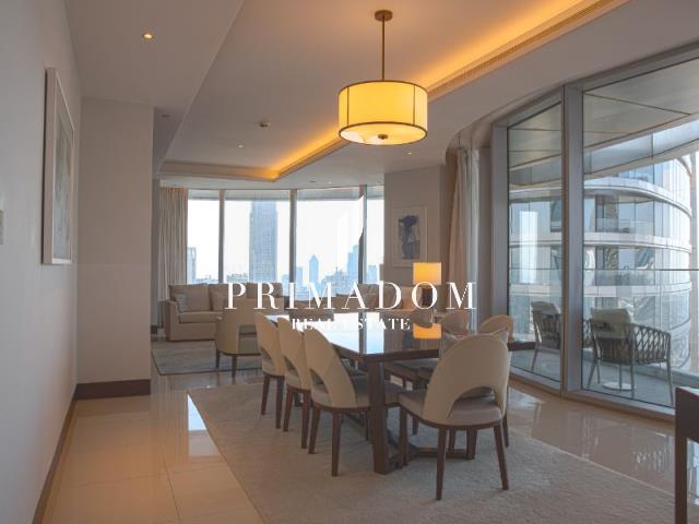 Burj Khalifa View | Fully Furnished | 4 Bed + Maid