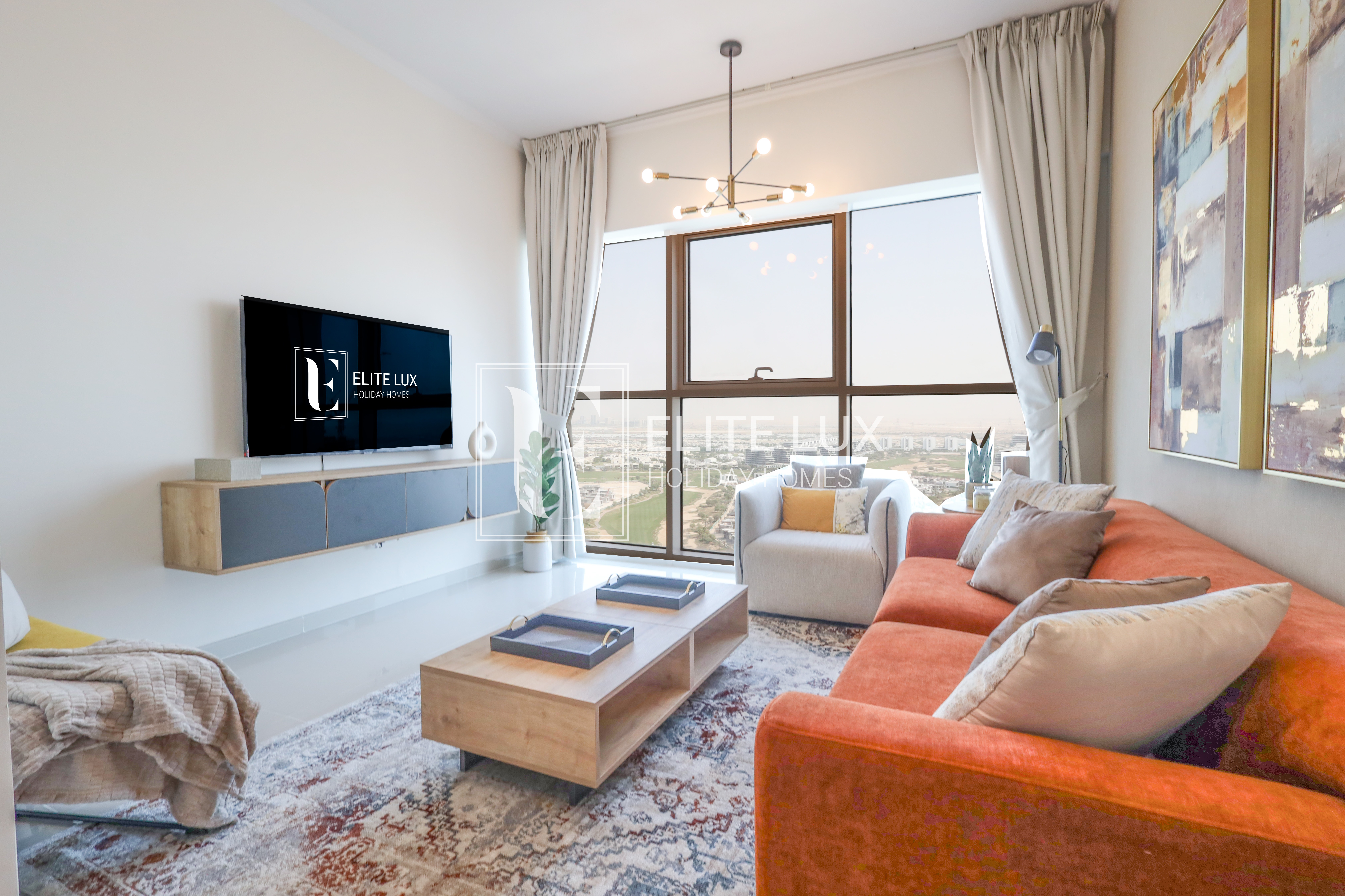 Serene Golf View Living 1 BHK in Damac Hills, Dubai